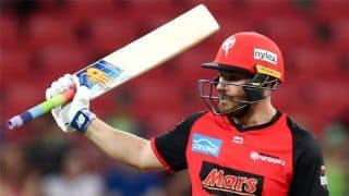 BBL: Finch fifty seals 12-run win for Melbourne Renegades against Sydney Thunder